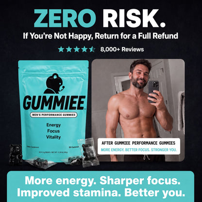 Daily Energy & Focus Gummies For Men